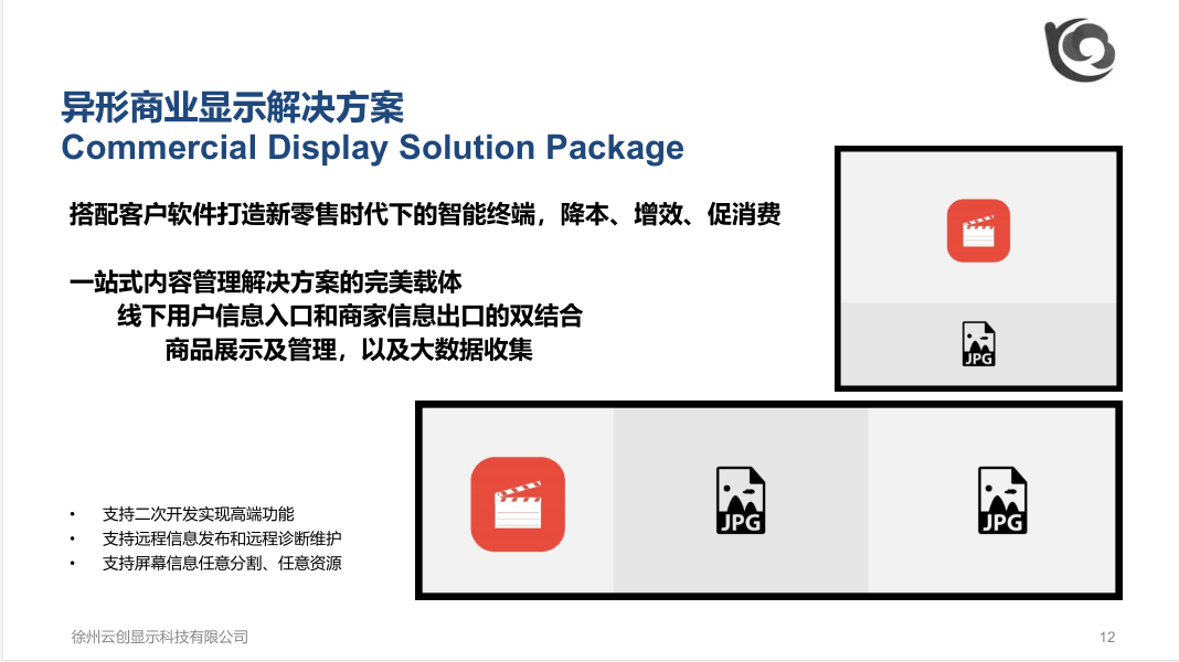 异形商业显示解决方案